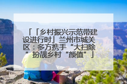 「乡村振兴示范带建设进行时」兰州市城关区：多方携手“大扫除”扮靓乡村“颜值”