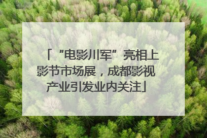 “电影川军”亮相上影节市场展，成都影视产业引发业内关注