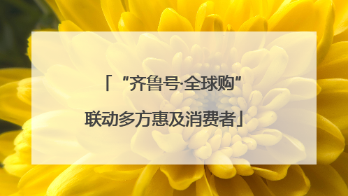 “齐鲁号·全球购”联动多方惠及消费者
