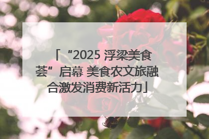 “2025 浮梁美食荟”启幕 美食农文旅融合激发消费新活力