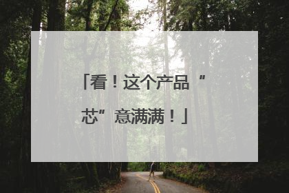看！这个产品“芯”意满满！