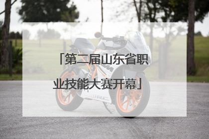第二届山东省职业技能大赛开幕