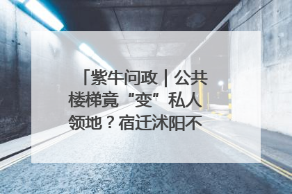 紫牛问政｜公共楼梯竟“变”私人领地？宿迁沭阳不动产登记引质疑