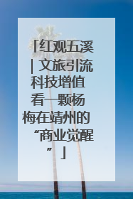 红观五溪｜文旅引流 科技增值 看一颗杨梅在靖州的“商业觉醒”