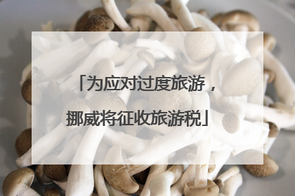 为应对过度旅游，挪威将征收旅游税