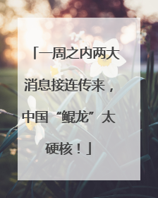 一周之内两大消息接连传来，中国“鲲龙”太硬核！