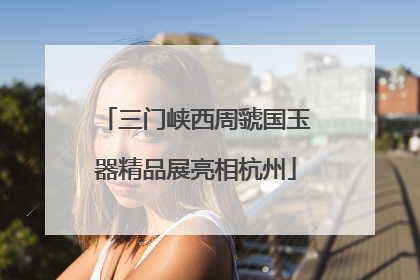 三门峡西周虢国玉器精品展亮相杭州
