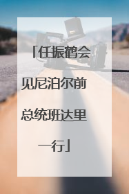 任振鹤会见尼泊尔前总统班达里一行