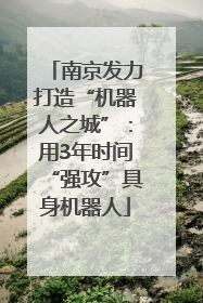 南京发力打造“机器人之城”：用3年时间“强攻”具身机器人