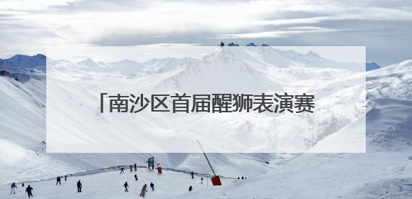 南沙区首届醒狮表演赛圆满落幕，38支醒狮队伍角逐“南沙狮王”