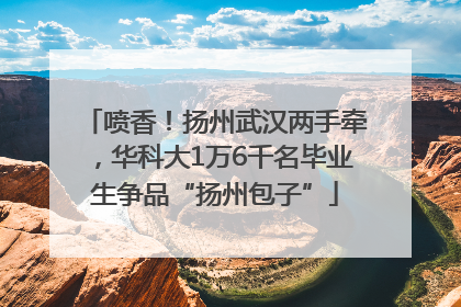 喷香！扬州武汉两手牵，华科大1万6千名毕业生争品“扬州包子”