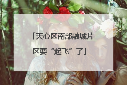 天心区南部融城片区要“起飞”了