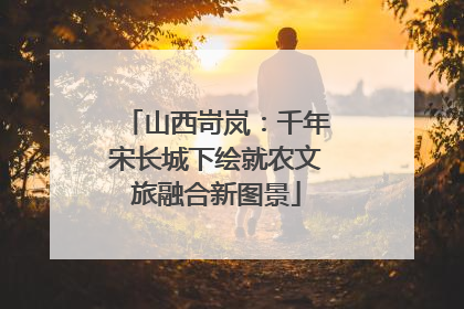 山西岢岚：千年宋长城下绘就农文旅融合新图景
