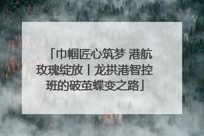 巾帼匠心筑梦 港航玫瑰绽放丨龙拱港智控班的破茧蝶变之路