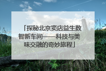 探秘北京窦店益生数智新车间——科技与美味交融的奇妙旅程