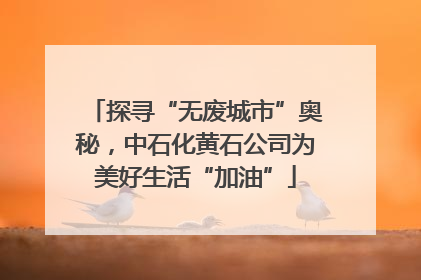 探寻“无废城市”奥秘，中石化黄石公司为美好生活“加油”