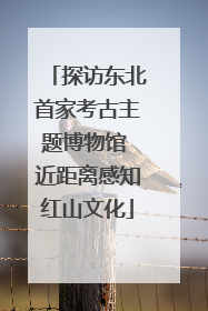 探访东北首家考古主题博物馆 近距离感知红山文化