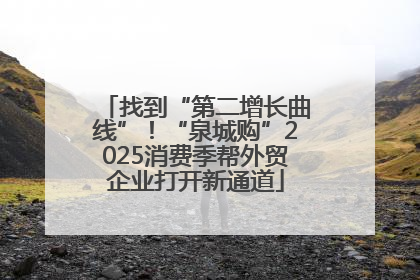 找到“第二增长曲线”！“泉城购”2025消费季帮外贸企业打开新通道