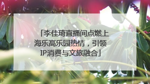 李佳琦直播间点燃上海乐高乐园热情，引领IP消费与文旅融合
