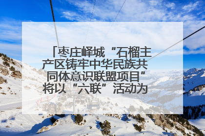 枣庄峄城“石榴主产区铸牢中华民族共同体意识联盟项目”将以“六联”活动为抓手深化品牌建设