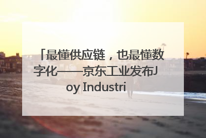 最懂供应链，也最懂数字化——京东工业发布Joy Industrial 重塑工业未来