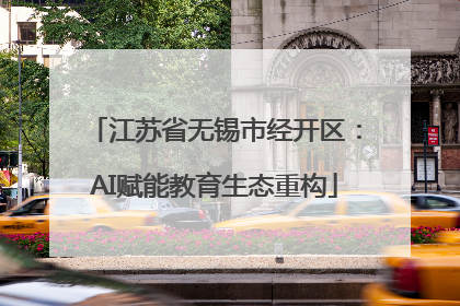 江苏省无锡市经开区：AI赋能教育生态重构