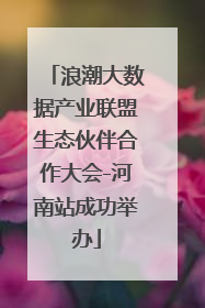 浪潮大数据产业联盟生态伙伴合作大会-河南站成功举办