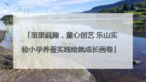 茧里藏趣，童心创艺 乐山实验小学养蚕实践绘就成长画卷