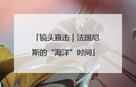 镜头直击｜法国尼斯的“海洋”时间