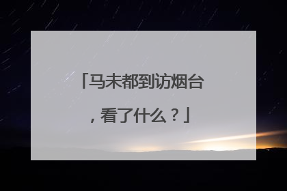 马未都到访烟台，看了什么？